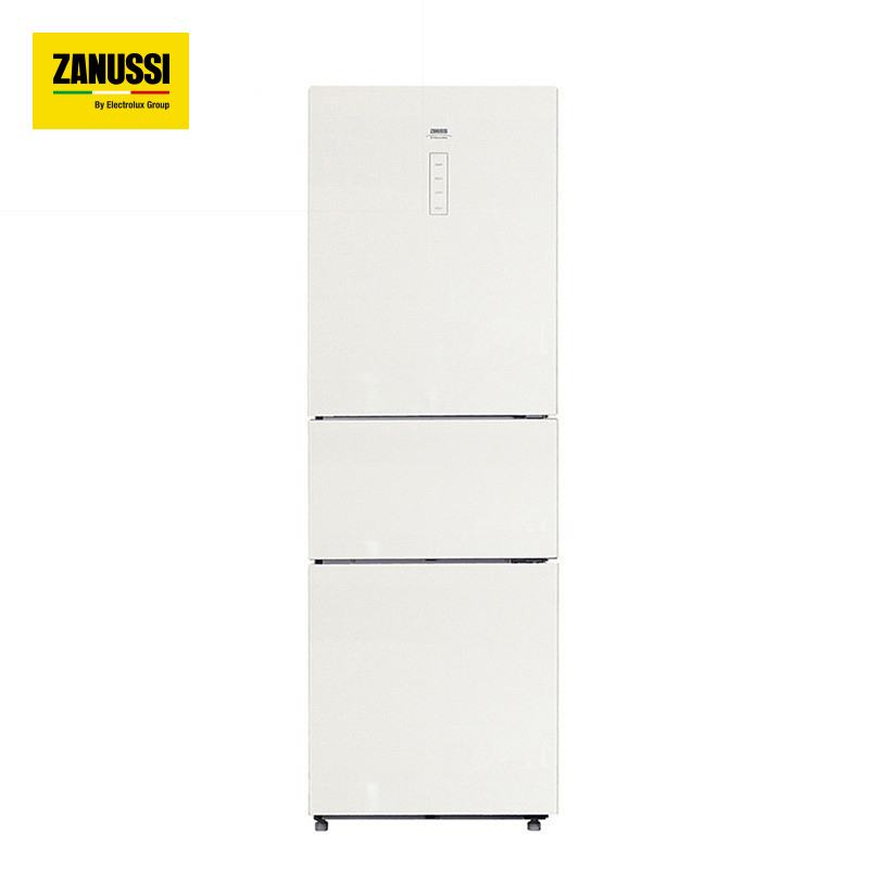 扎努西·伊莱克斯/ZANUSSI ZME2581LGA 258升三门家用LED电脑控温 风冷无霜玻璃电冰箱(白色)