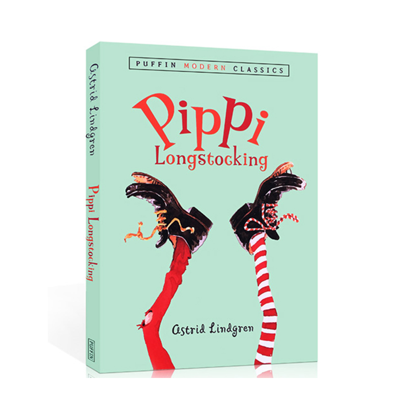 [醉染正版]长袜子皮皮Pippi Longstocking进口英文原版 国际安徒生奖 林格伦作品 经典童话儿童文学章节桥高清大图