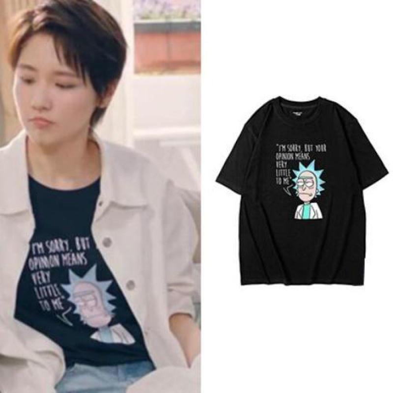 爱情公寓5诸葛大力同款美嘉同款衣服 爱情公寓5张伟诸葛大力陈美嘉胡一菲吕子乔同款短袖T恤瑞克和莫蒂