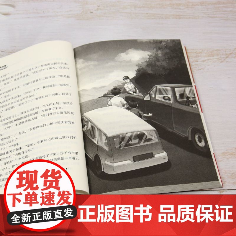 棚车少年.游乐园探险:汉英对照 让孩子在阅读中感受勇敢、善良和智慧的力量,学会笑着面对生活。高清大图
