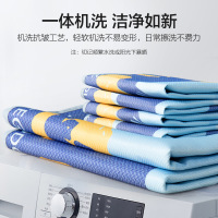 水星家纺儿童A类抗菌冰丝席夏季可水洗凉席二/三套件床品席子新品 恐龙纪元 猫猫KT 甜品EG