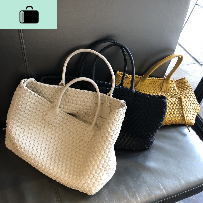 手工编织手提大包包女2020新款女包大容量时尚百搭单肩包NEW LAKE女士手提包