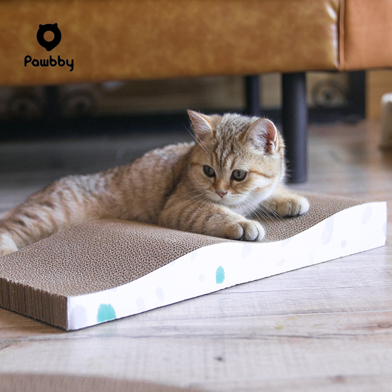 Pawbby 猫抓板 送猫薄荷 加厚瓦楞纸 耐磨耐抓 保护家具