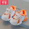 可莉允儿童棉鞋加厚保暖2022冬女童运动鞋加绒男童小白鞋婴儿宝宝学步鞋