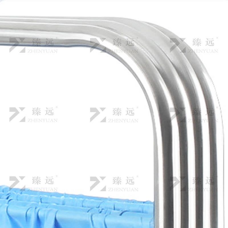 臻远 ZY-PF04 医用屏风隔断移动折叠折屏带轮客厅美容院遮挡布艺折屏 常规款六折图片