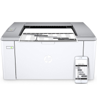惠普(HP) M106W 黑白激光打印机 单功能打印 (单位:台)