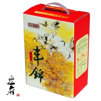 盘府PANFU丰锦大米 东北盘锦弱盐碱性湿地大米5KG特产真空礼盒2022新米粳米圆粒新鲜