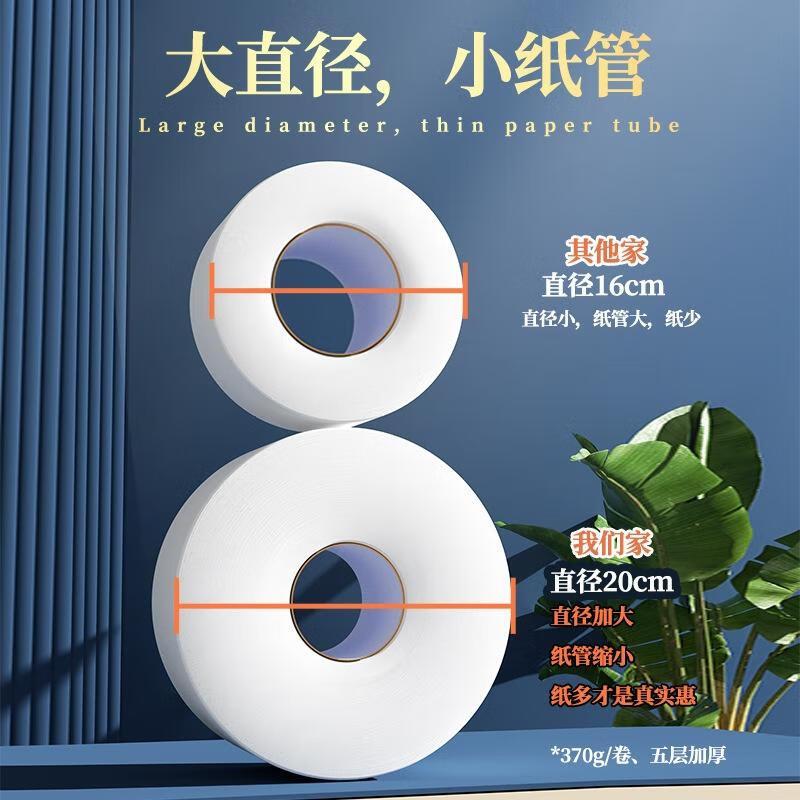 织梦大盘纸酒店大盘纸厕纸整箱卫生间卷筒纸卫生纸/6卷高清大图