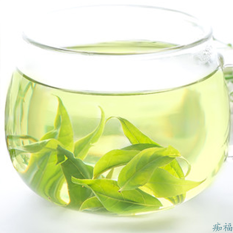 痴福 小叶苦丁茶叶小苦丁茶新茶峨眉青山绿水遇水复活散装罐装高清大图