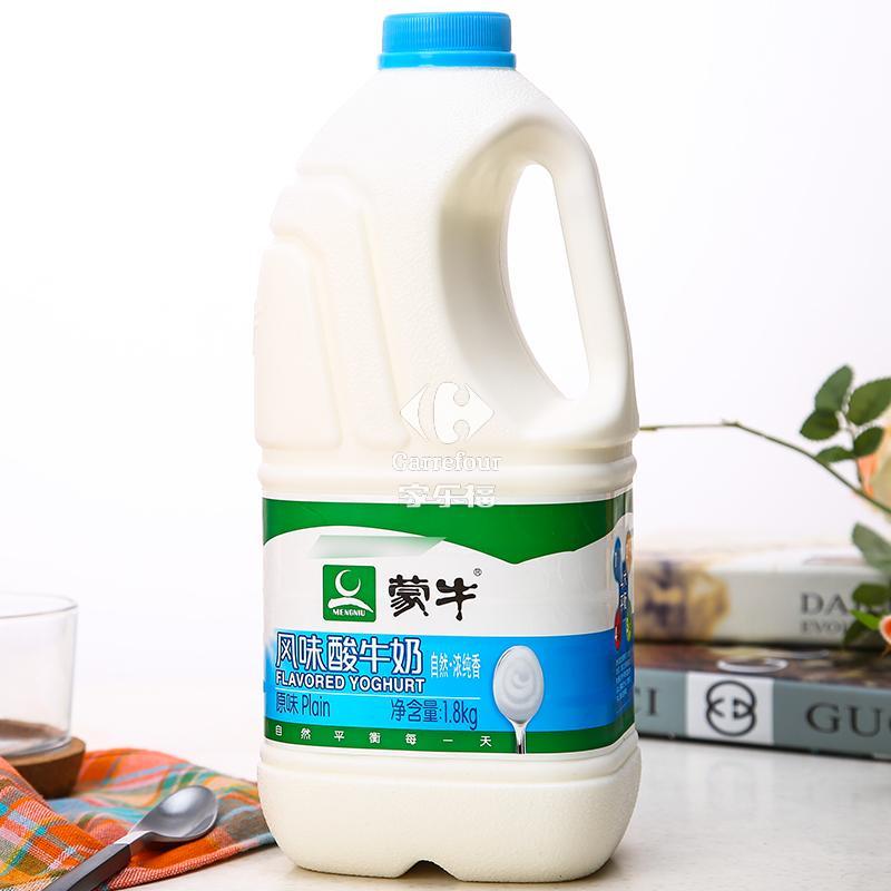 蒙牛桶装酸奶1800g