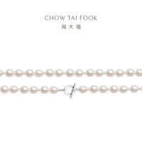 周大福 珠宝 简约时尚 珍珠项链 T70425