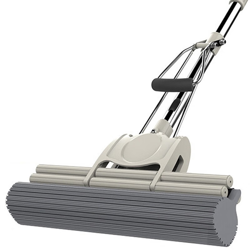 点小洁海绵拖把 027胶棉拖把 吸水墩布懒人免手洗自动挤水式清洁伸缩长杆