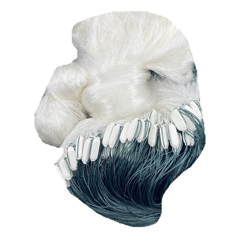 闪电客渔网粘网大力马尼龙线网1米6米高三层鱼网单层网加粗加重鱼网