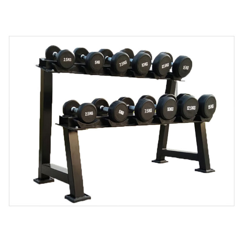 诚悦男士健身房哑铃家用健身训练器材 45kg哑铃(5+7.5+10)*2+哑铃架