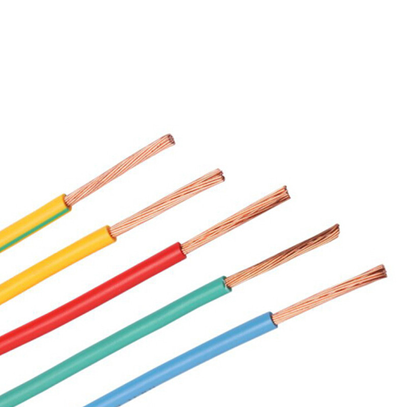 华美单芯硬导体无护套线186bv15平方450750v一般用途100米卷红色