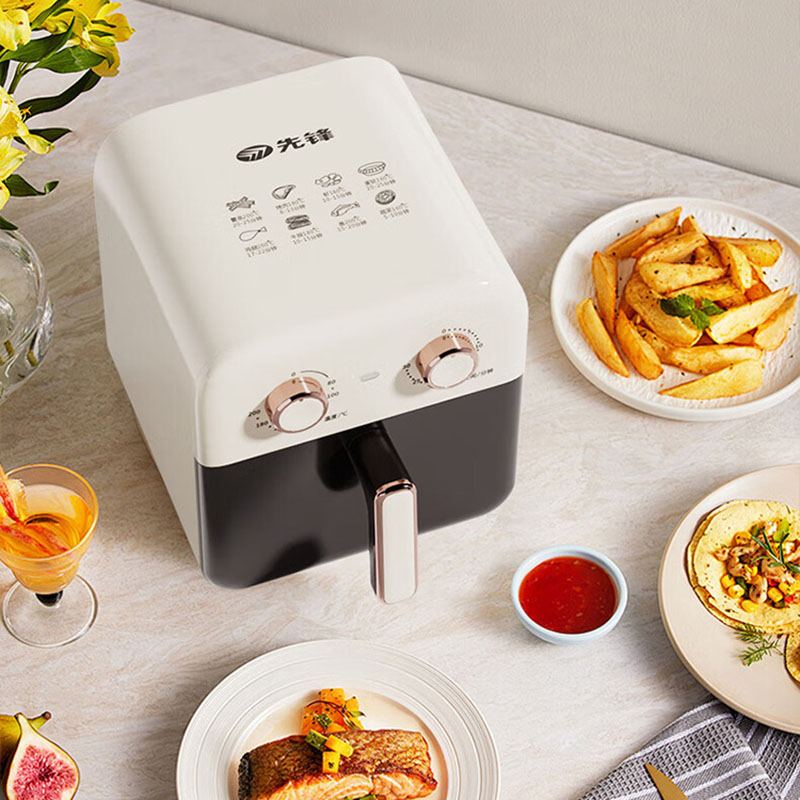 先锋空气炸锅一机多能防滑按钮无需翻面智能定时受热均匀EW-B1高清大图