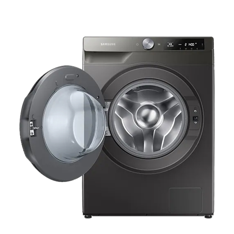 线下同款 三星(SAMSUNG)WD10T634DBN/SC 家用10.5KG智能变频洗烘一体滚筒全自动洗衣机 冰晶灰