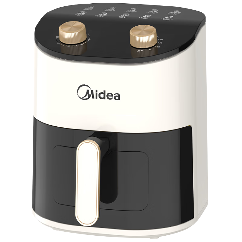 美的(Midea)家用大容量多功能全自动空气炸锅 4.5L KZE4588TQ高清大图