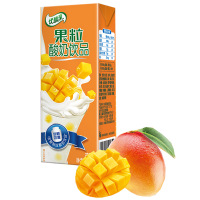 2月产伊利果粒优酸乳酸奶饮品245gX12盒装整箱真果肉早餐牛奶饮料果粒（芒果味）