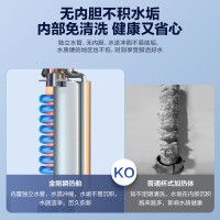 海尔(Haier)即热式电加热水龙头 安全速热家用热水宝 防漏电快热电热水器 下进水小厨宝加热器DST-33L1(C)