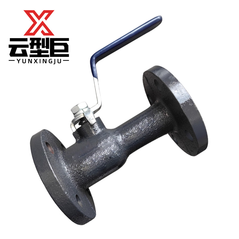 云型巨 铸铁法兰排污球阀QJ41S-16 DN50 个高清大图