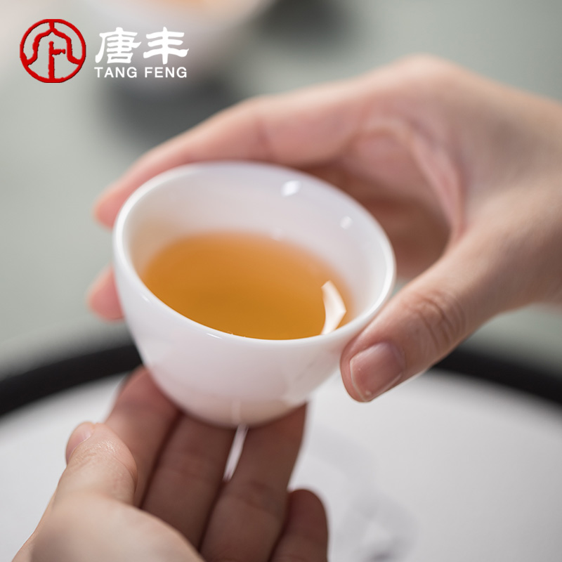 家柏饰(CORATED)干泡台茶盘家用简约陶瓷懒人自动泡茶器白玉瓷茶具套装整套z高清大图