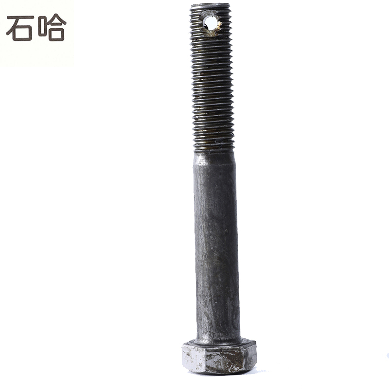 石哈外六角打孔螺栓-C级 4.8级M20*100(个)高清大图