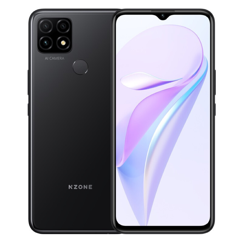 华为智选 NZONE S7 6GB+128GB 黑色 华为智选S7 全网5G 天玑700芯 22.5W快充 5000大电池 6.5英寸 学生老人智能手机