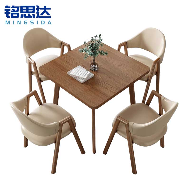铭思达洽谈桌一桌四椅套