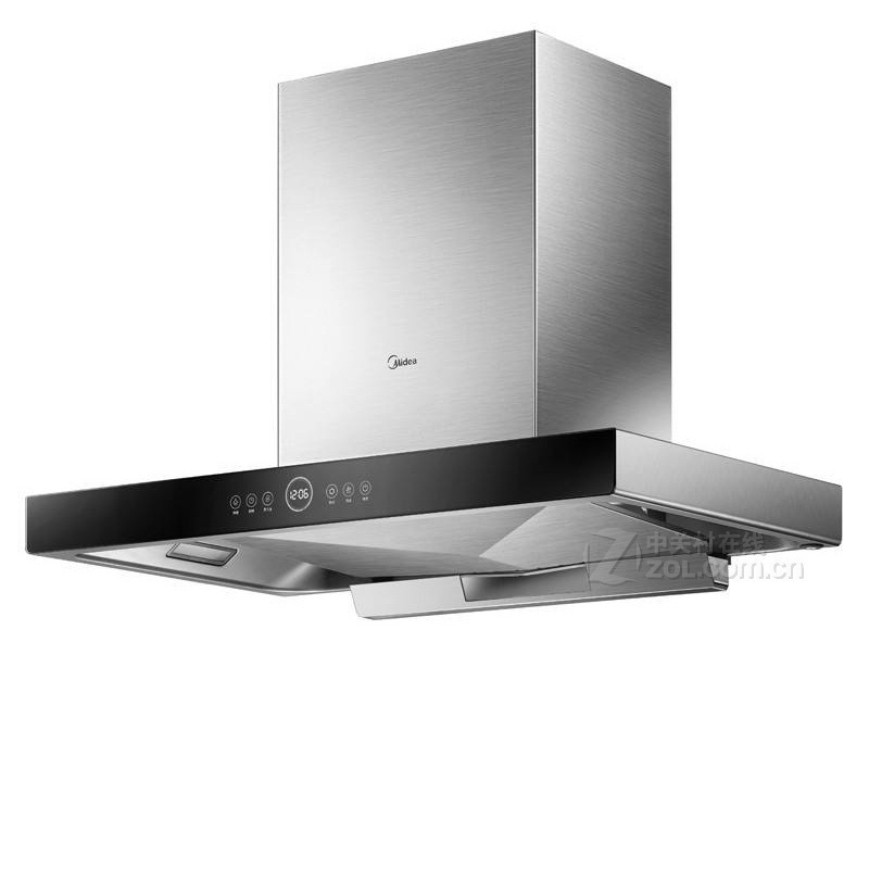 美的（Midea）大吸力 智能蒸汽洗 欧式天幕抽油烟机 CXW-230-TT9056-GR