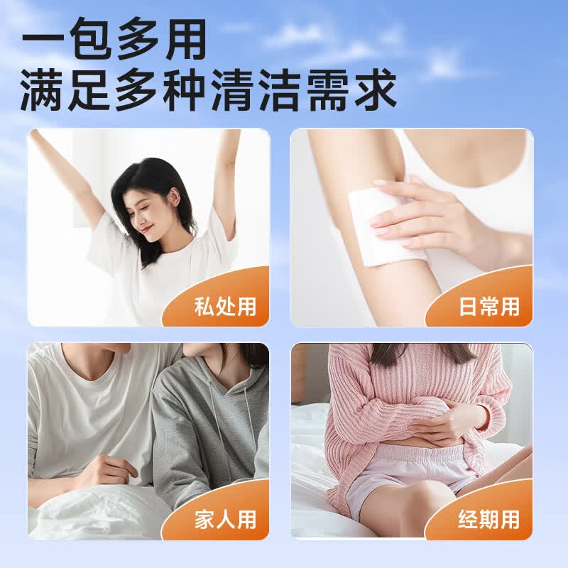德佑三重植萃湿厕纸基础版10片/包10包10010847R10 便携可冲散湿厕纸小包装高清大图