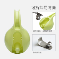 美厨自动开合油壶500ML两只装(混色) MCPJ517 油瓶玻璃防漏油壶大号家用油罐调味料香油酱油瓶醋壶厨房用品