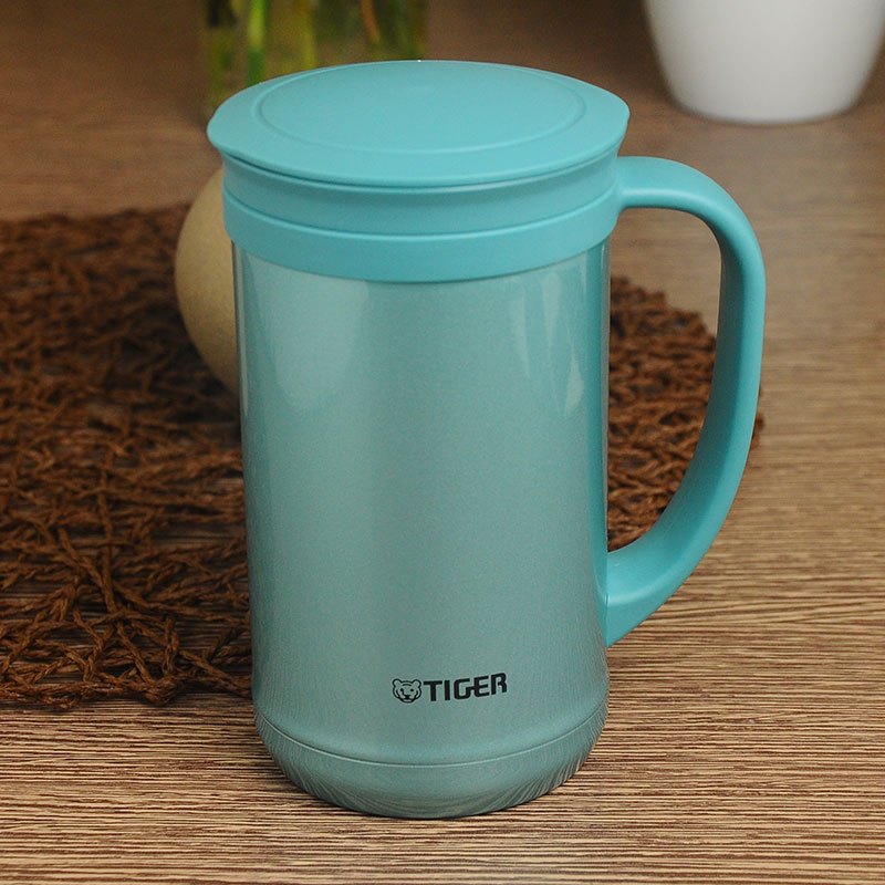 虎牌(tiger)办公型保温杯真空商务水杯男女泡茶杯CWM-A050 500ml 304不锈钢商务办公型保温 绿色
