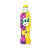 美年达 百香果菠萝味600/瓶碳酸饮料饮品 汽水整箱 百事可乐
