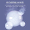 弹力烟雾泡泡机器玩具抖音同款儿童电动吹泡泡棒少女心ins网红玩具 口吹款接吻鱼蓝色