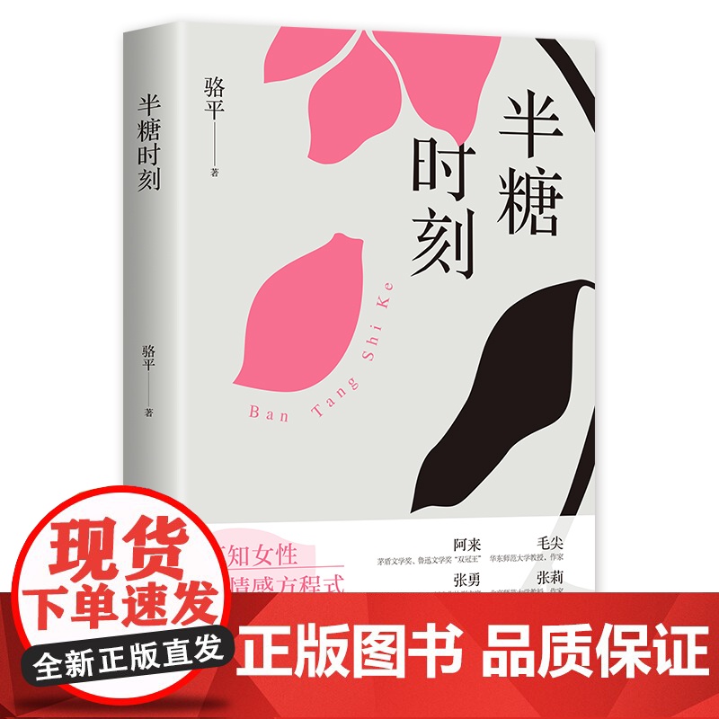 半糖时刻(高知女性的情感突围,治愈现代女性焦虑。女性意识的问鼎之作!) 骆平 浙江文艺出版社 正版书籍高清大图