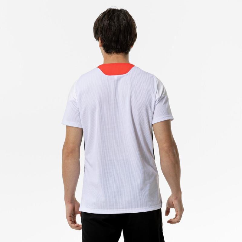 Mizuno/美津浓运动透气速干激光通风男款足球训练T恤吸湿排汗赛场