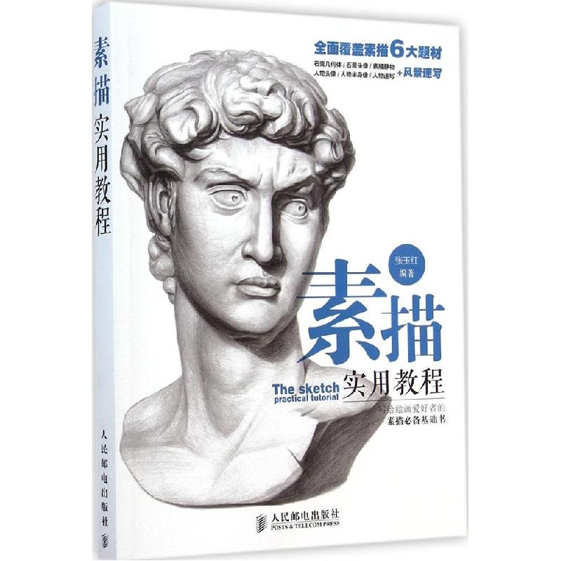 正版新书]素描实用教程张玉红9787115376336高清大图