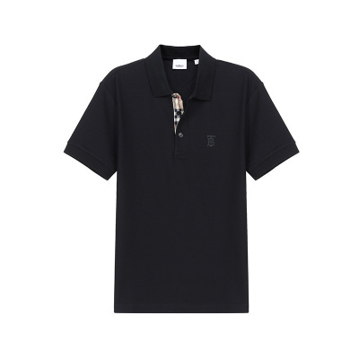 BURBERRY 博柏利 情人节礼物 男款棉质短袖POLO衫 80140031