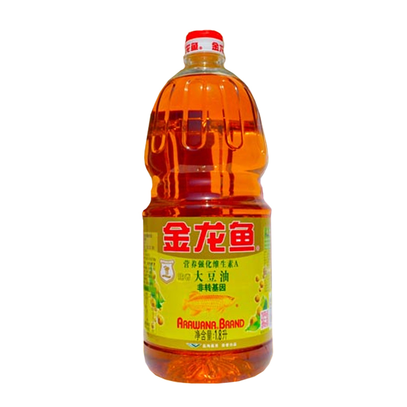 TSD金龙鱼非转基因AE纯香大豆油1.8L