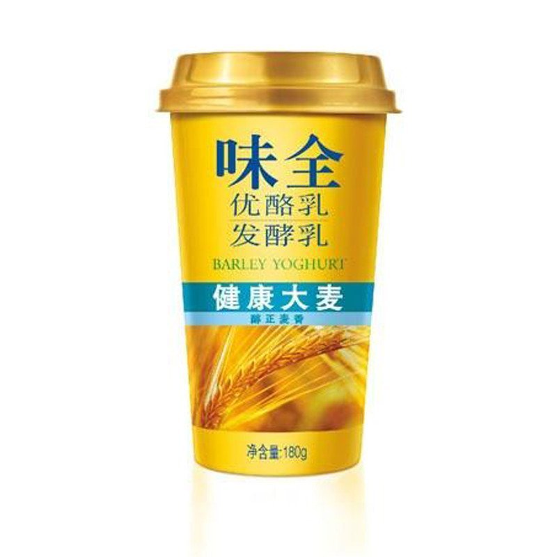味全优酪乳(麦香口味)180g