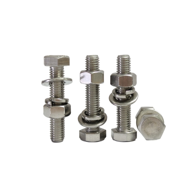 清玖熙月 不锈钢外六角螺栓组合4.8级 M6×25(100套/包) 包高清大图