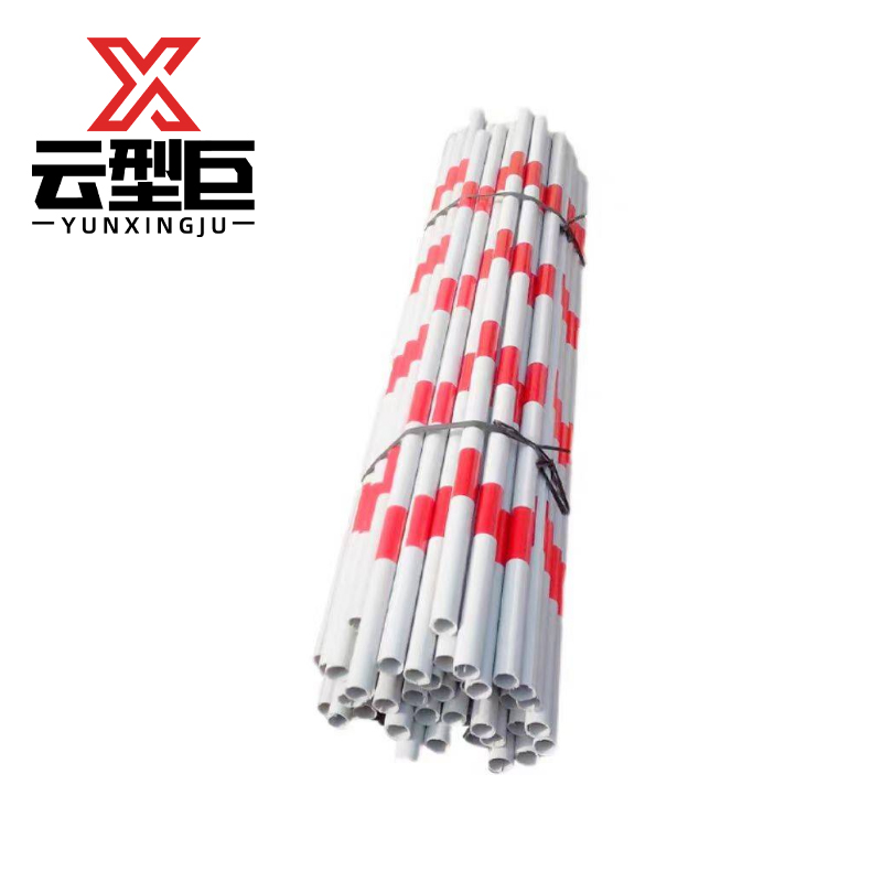 云型巨 拉线保护管 警示管红白反光警示管电力通信线路保护管 100*2000mm 单位:套高清大图