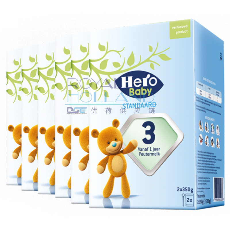 [保税区发货]荷兰Hero Baby 美素奶粉3段 700g新包装 2024.4