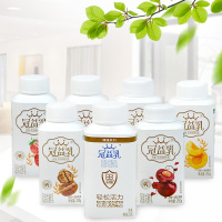 蒙牛冠益乳酸奶风味发酵乳250gx8瓶草莓燕麦黄桃椰果草莓多口味 蒙牛冠益乳草莓8瓶