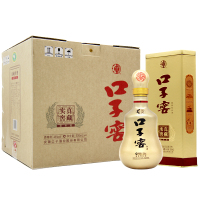 【酒厂直营】口子窖10年型 十年型46度500ML*4瓶 整箱装兼香型白酒口子酒