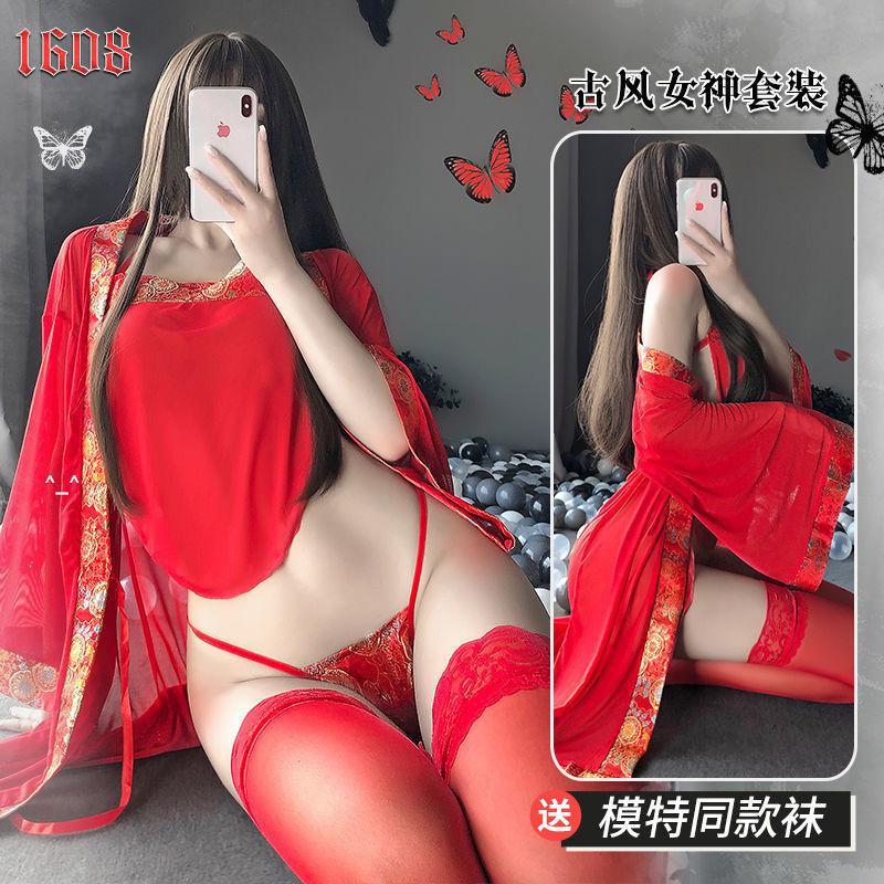情趣内衣女性感丝袜激情制服诱惑睡衣开档床上S全透明免脱套装莎丞
