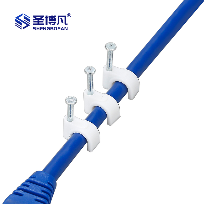 圣博凡 EDC-118 高碳钢钉线卡 圆型25mm 100个/包高清大图