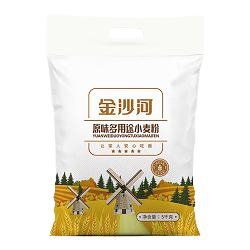 金沙河 5kg 原味多用途小麦粉 (袋)