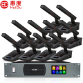惠度（HuiDu）HD-8890专业有线手拉手会议麦克风大屏视频跟踪系统工程讨论智能数字话筒方管款一拖十
